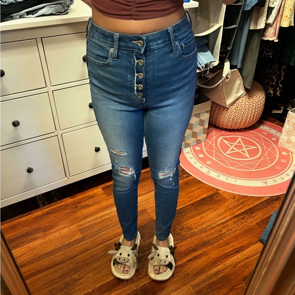 GAP High waisted jeans Size 8/29